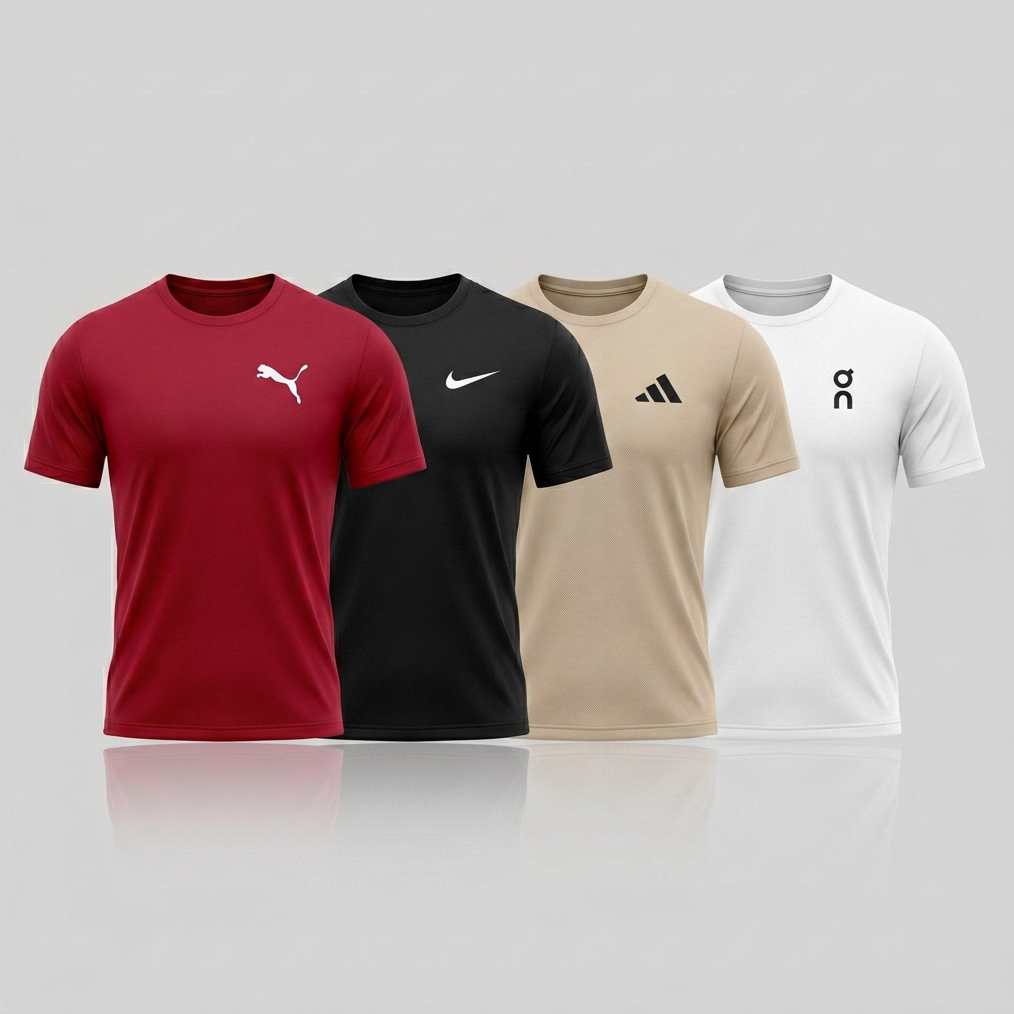 Pack 4 T-Shirts Sport Dry-Fit