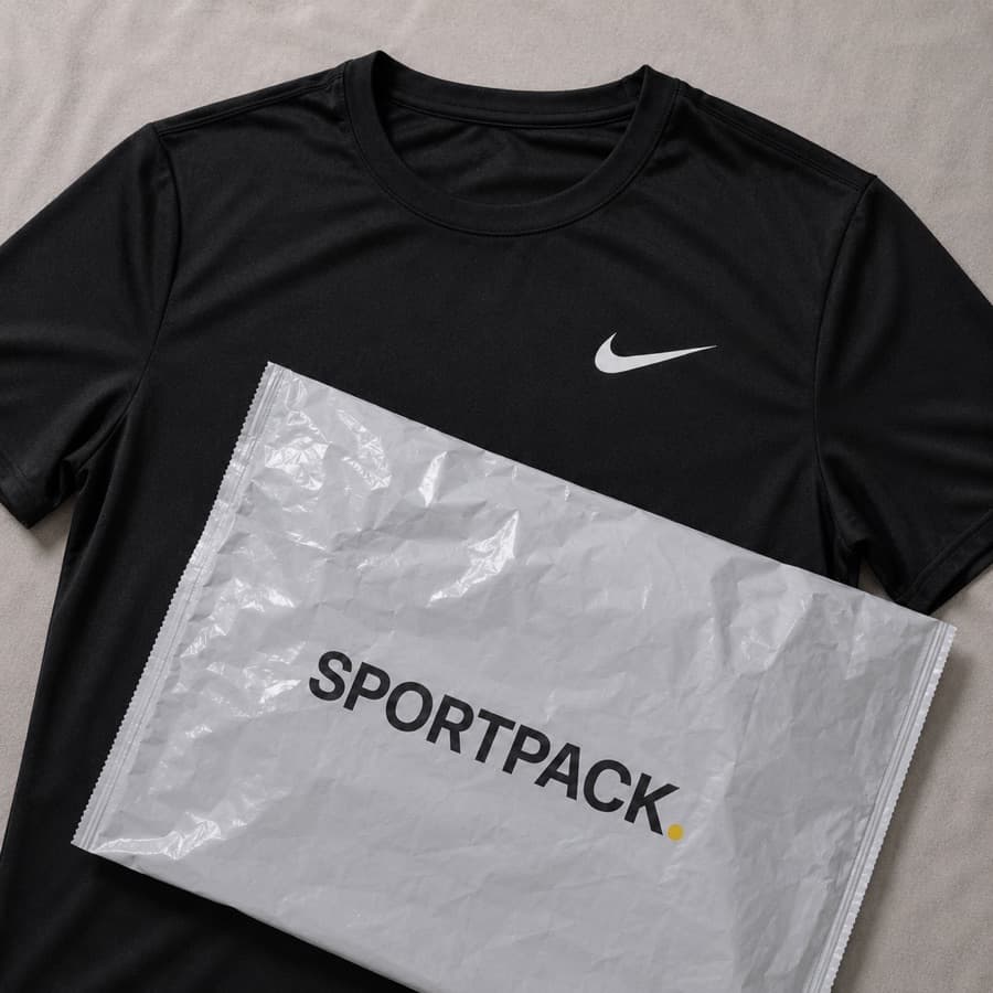 Photo client Yassine — pack t-shirts sport