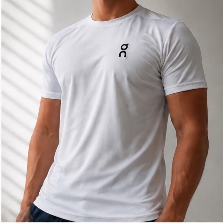 Photo client Hamza — pack t-shirts sport