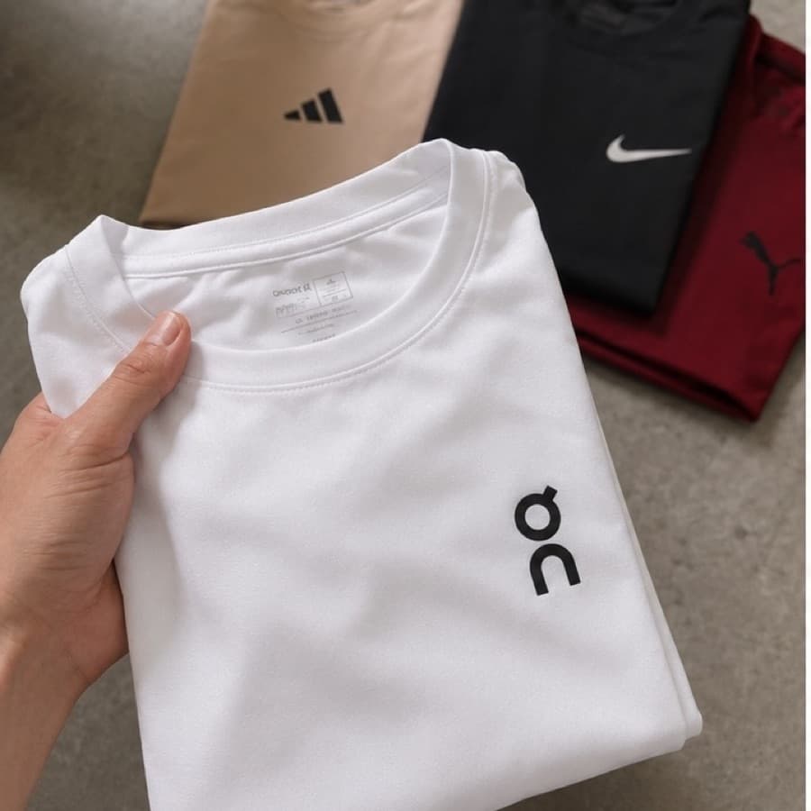 Photo client Bilal — pack t-shirts sport